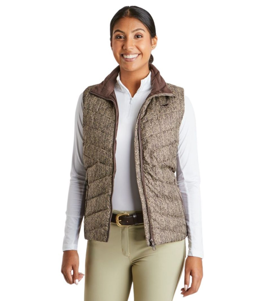 Tan clearance down vest