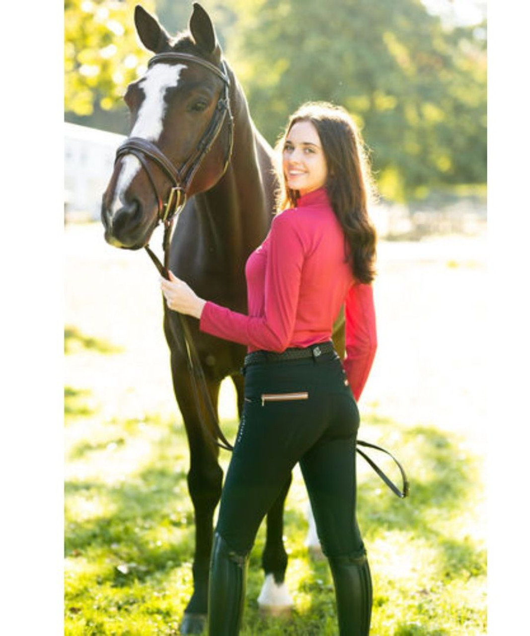 KL Select Gabrielle Full Seat Breeches: VTO Saddlery