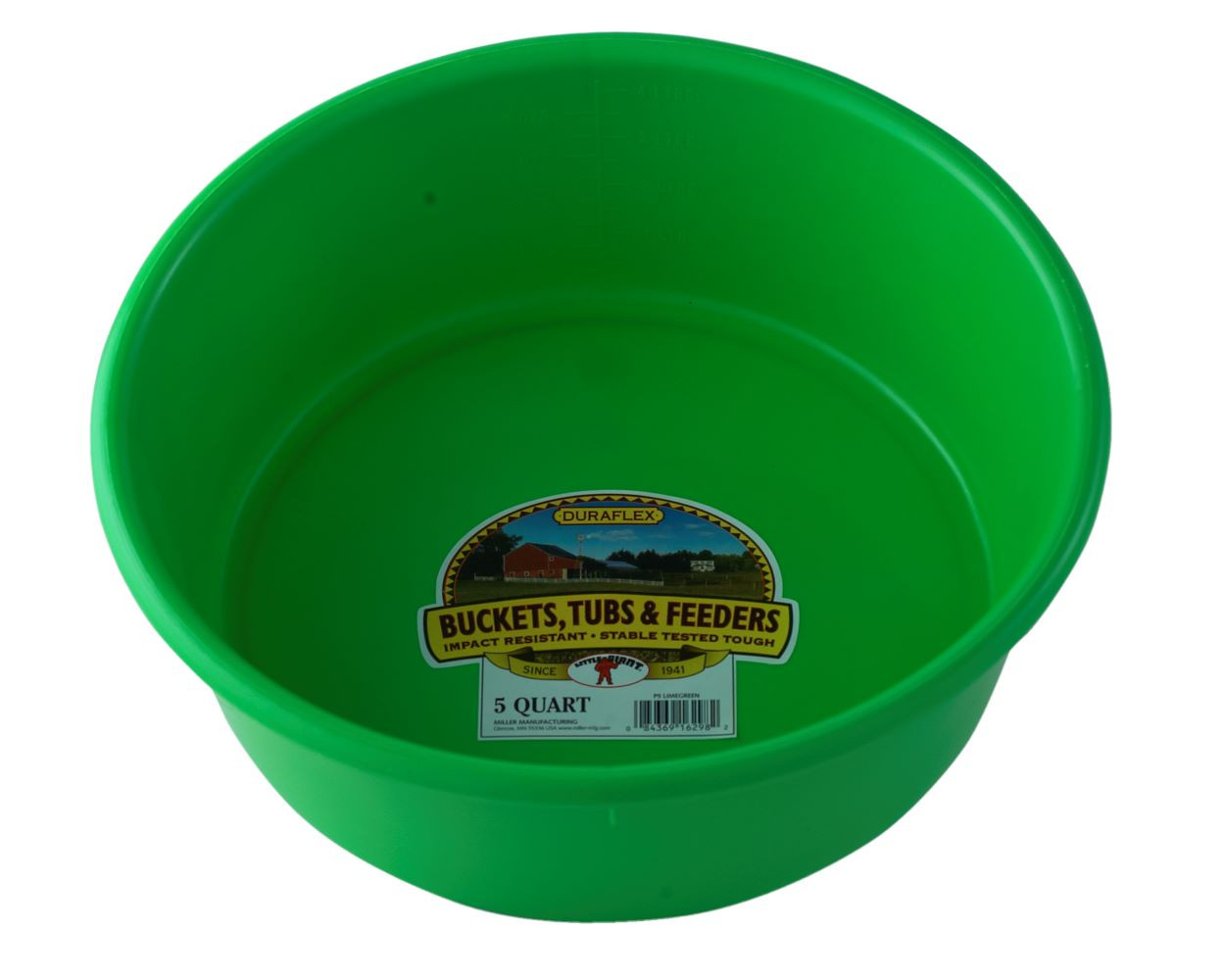 Little Giant 5 Quart Plastic Utility Pan Horse & Barn Supplies
