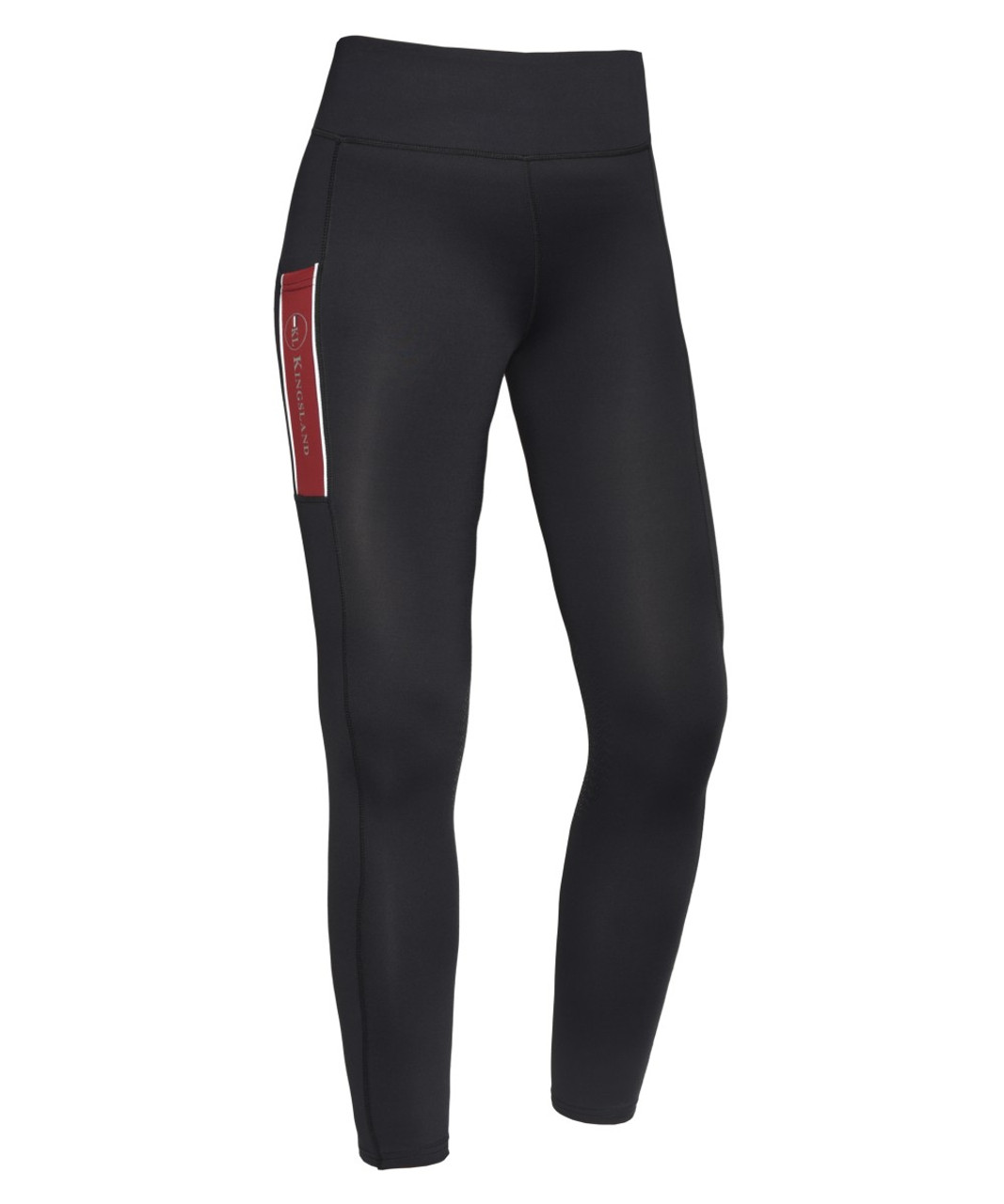 Leggings With Back Pocket, Burgundy F14901 - Trinys Activewear UK & Ireland  – So Danca