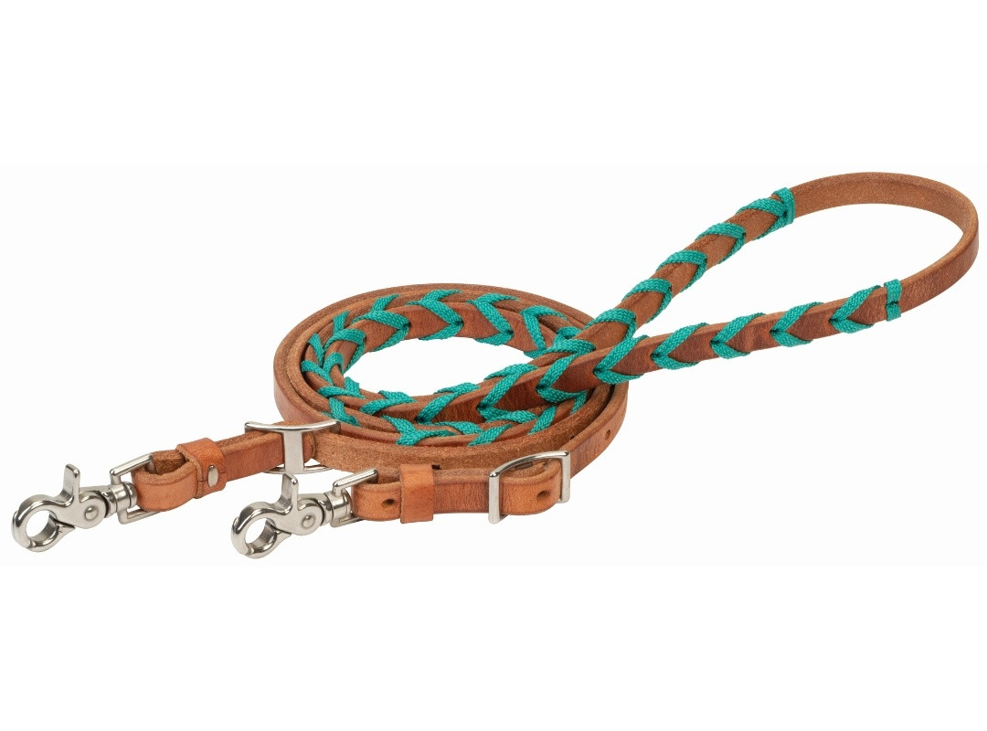 Weaver Laced Harness Barrel Rein