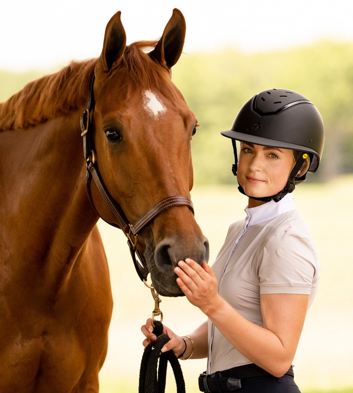 Charles Owen Kylo EQx Wide Peak MIPS Helmet Riding Helmets