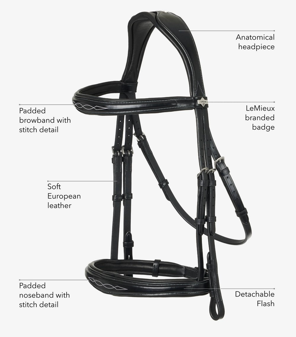 LeMieux Kudos Competition Bridle Hunter/Jumper Bridles