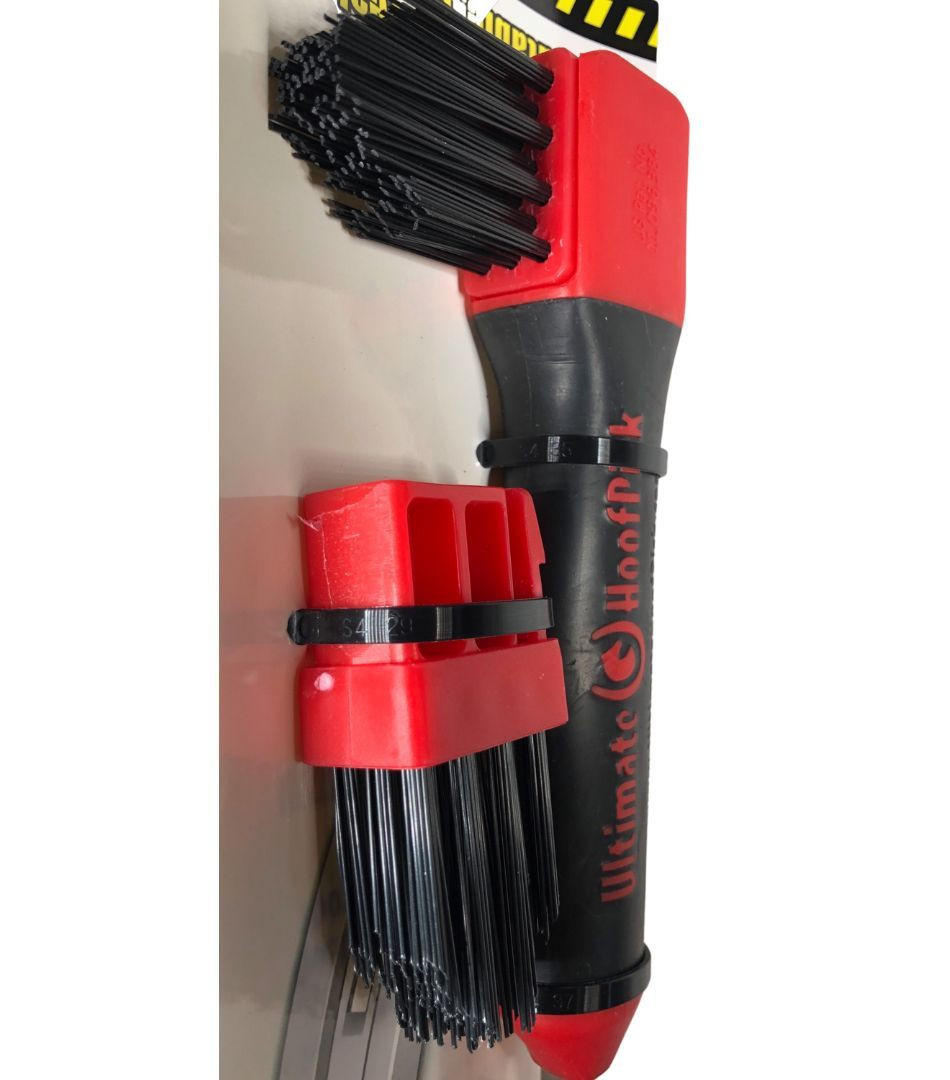 Ultimate Hoof Pick Plus, Hoof Pick w/ Brush (& Replacement) - The Finn