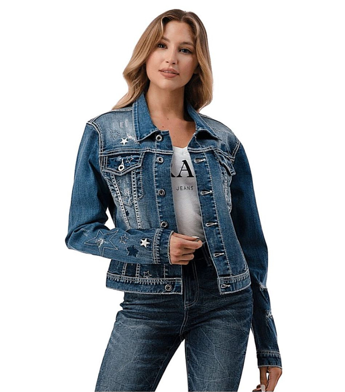 Osome Full Sleeve Self Design Women Denim Jacket - Buy Osome Full Sleeve  Self Design Women Denim Jacket Online at Best Prices in India | Flipkart.com