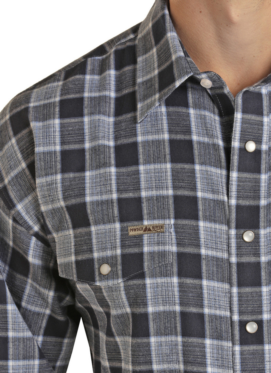 HABIT MEN'S S/S RIVER SHIRT (SOLID AND/OR PLAID) - Rugged Shoal Outfitters