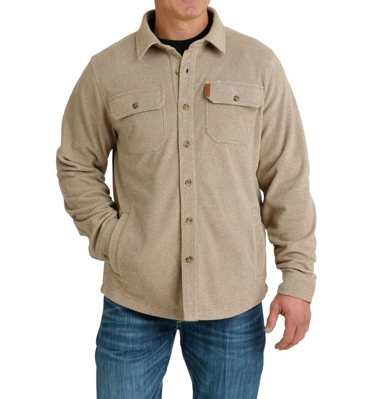 Men's Cinch Fleece Shirt Jacket- Western Wear
