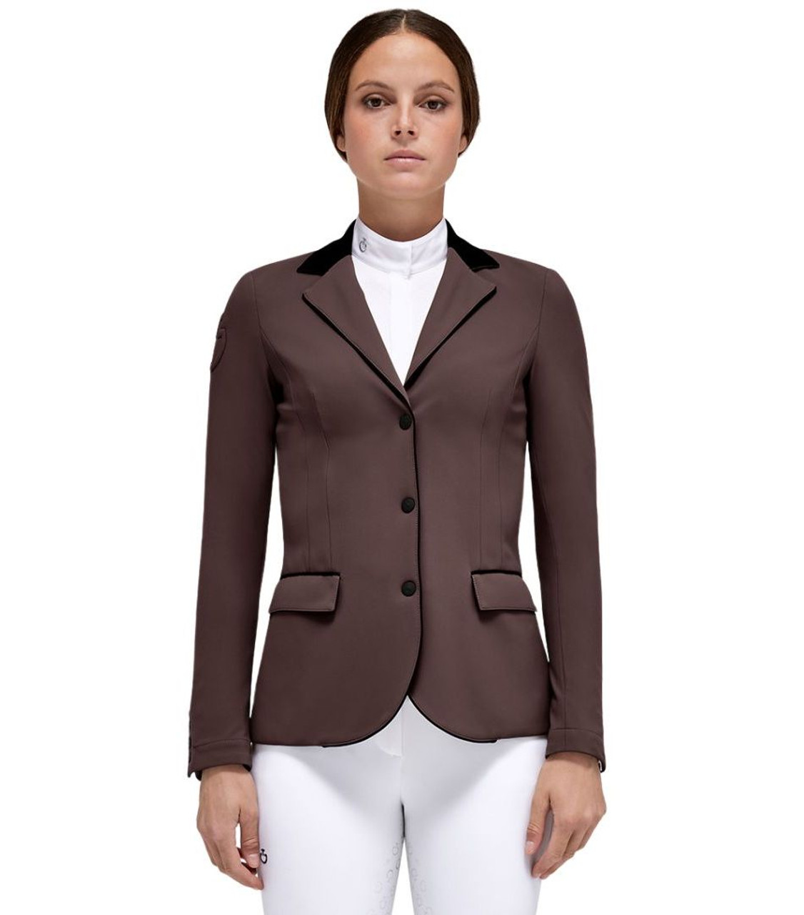 Cavalleria Toscana Zip Riding Jacket | Dark Chocolate