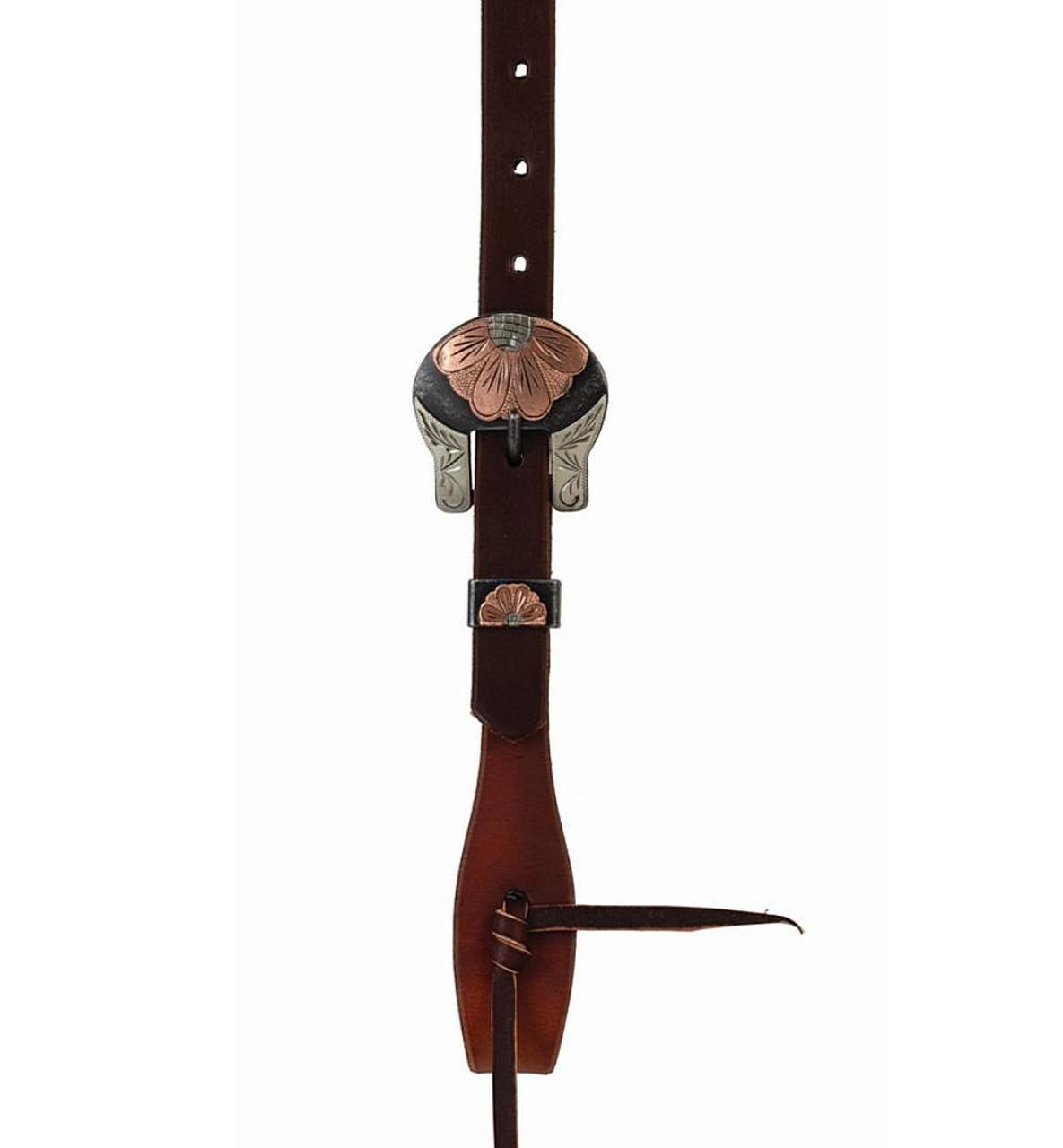 Weaver Floral Buckle Brow Headstall Western Tack