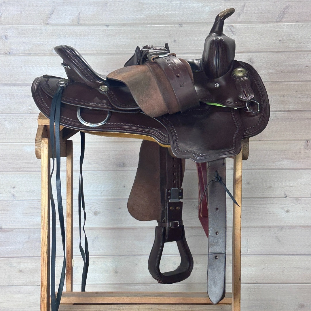 Used Crates Western Trail Saddle Western Tack