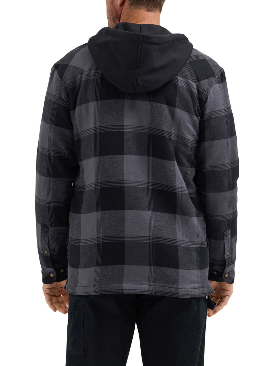 Men's Wrangler RIGGS Hooded Flannel Jacket