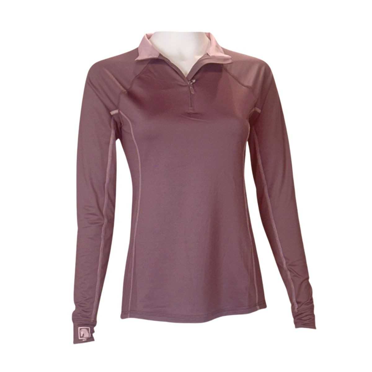 Romfh Quarter Zip Long Sleeve Sun Shirt- Riding Tops