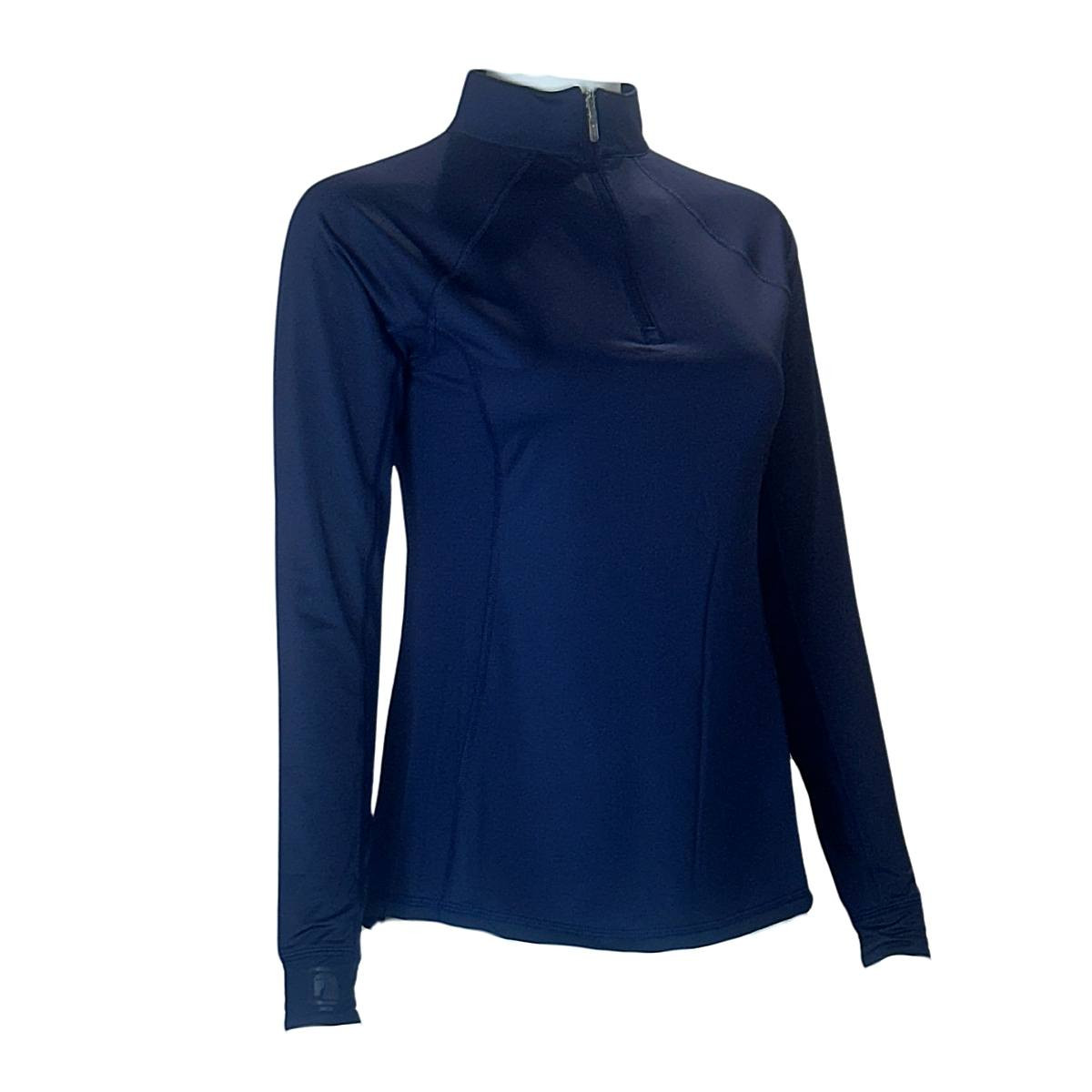 Romfh Quarter Zip Long Sleeve Sun Shirt- Riding Tops