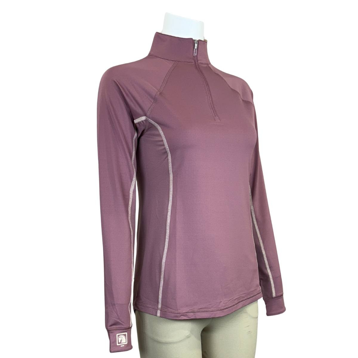 Romfh Quarter Zip Long Sleeve Sun Shirt- Riding Tops Romfh Quarter Zip Long Sleeve Sun Shirt- Riding Tops