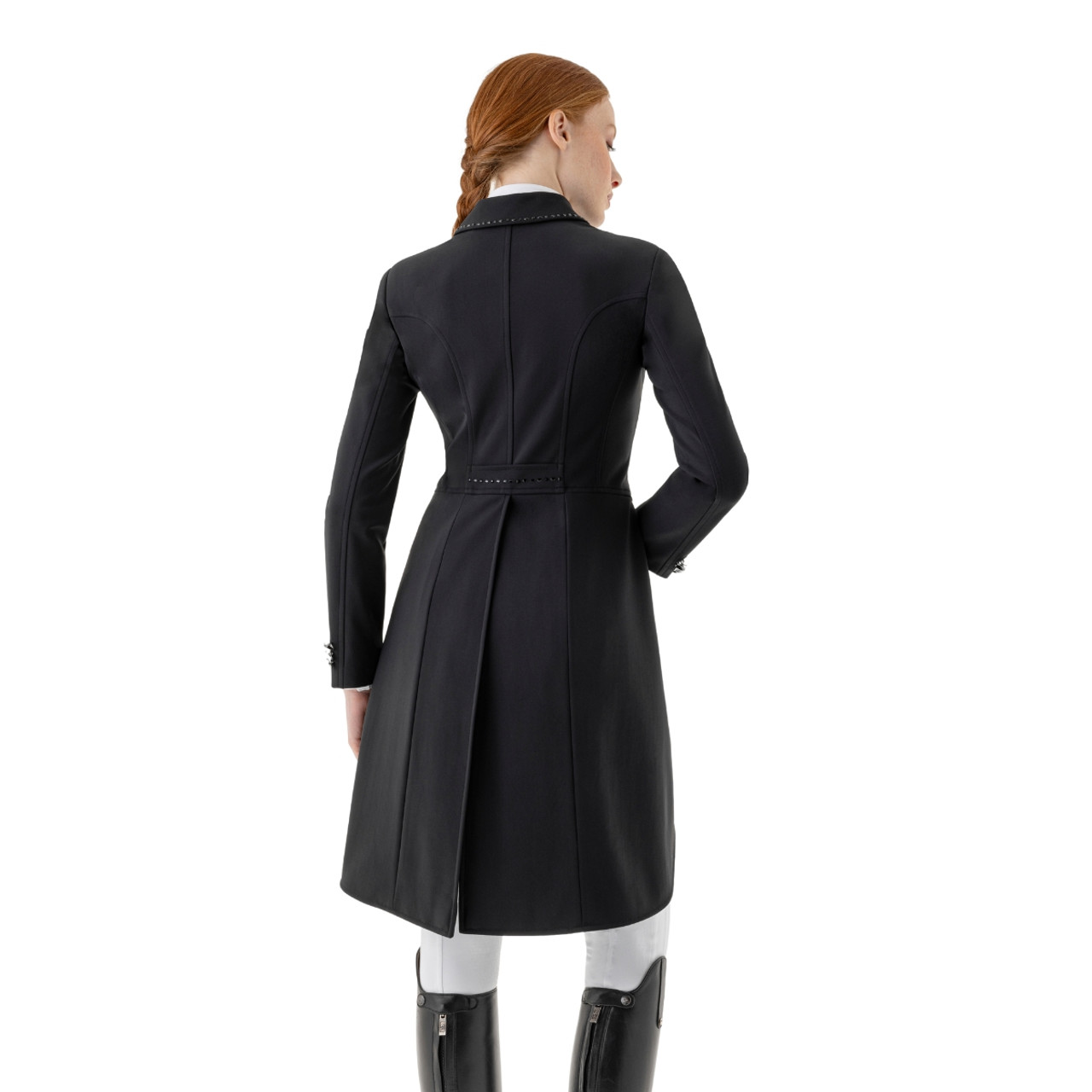 美品 cantate Fish Tail Coat-Stand Collar Equiline Ginderg Tailcoat- Dressage Shadbellies