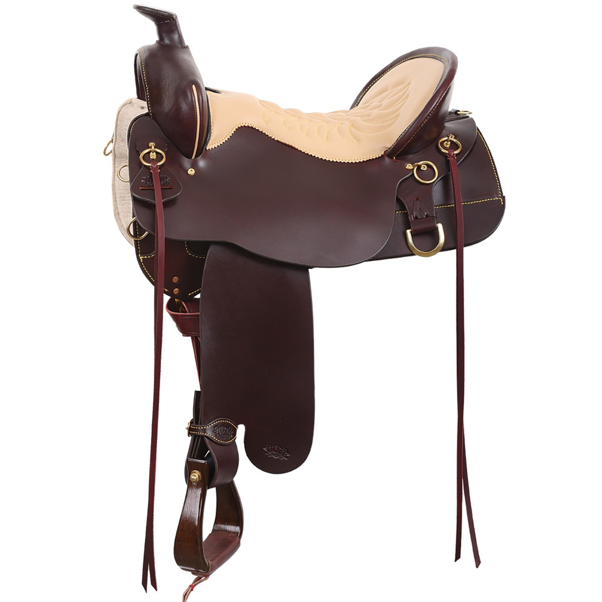 Tucker Heritage Big Bend Trail Saddle 393 Western Tack