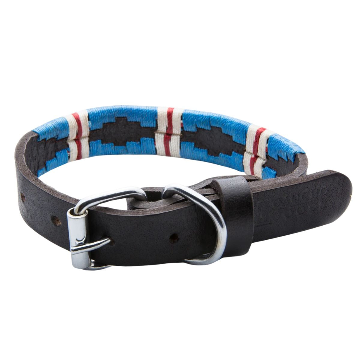 Dog Collar Gaucho Polo Belt Gaucho Goods Pacific Leather Dog Collar