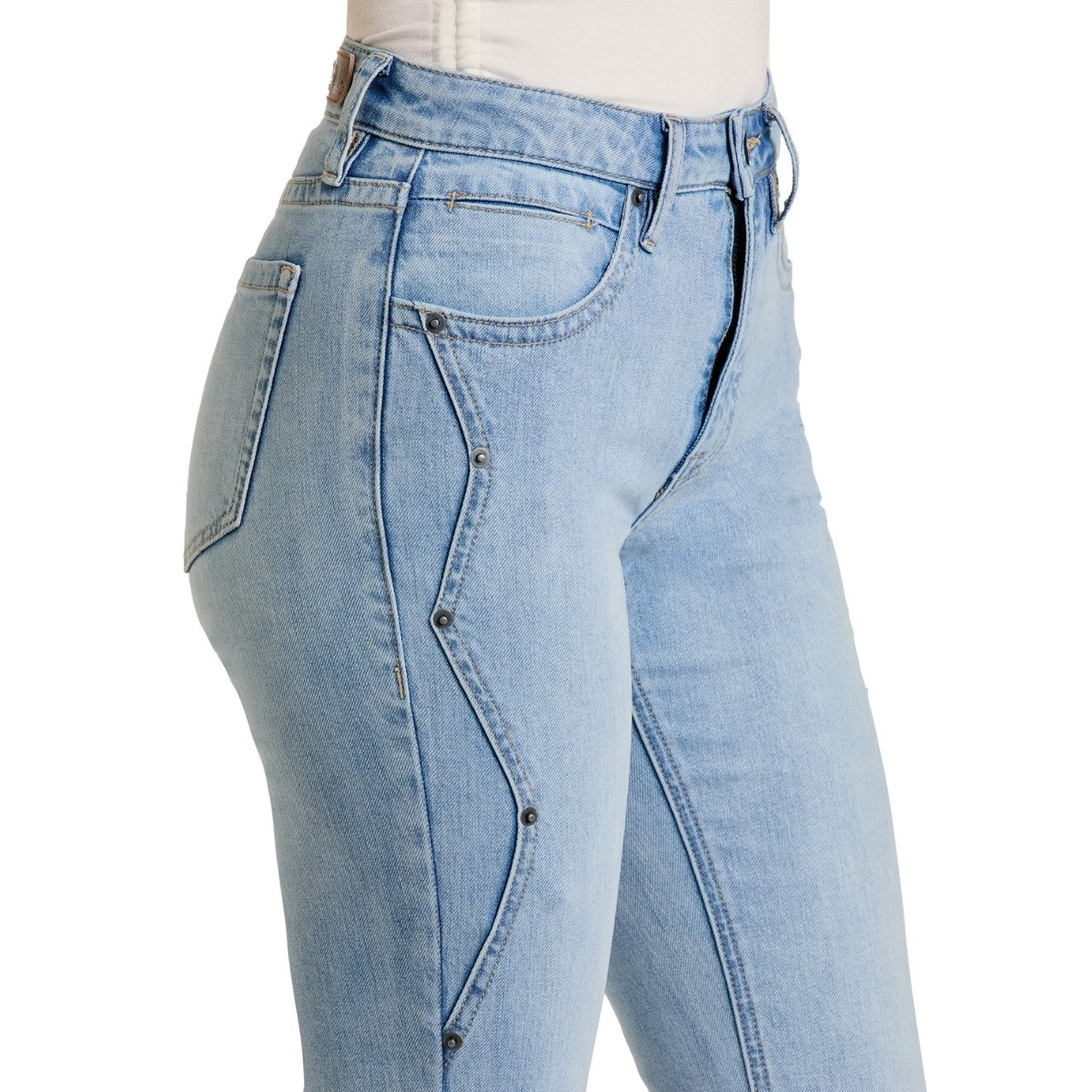 Rock & Roll Denim ZigZag Bootcut Jeans