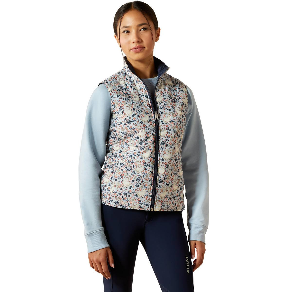 【新品未使用】ARIATアリアト ベスト リバーシブル レディース 乗馬ブランド bella-reversable-vest-