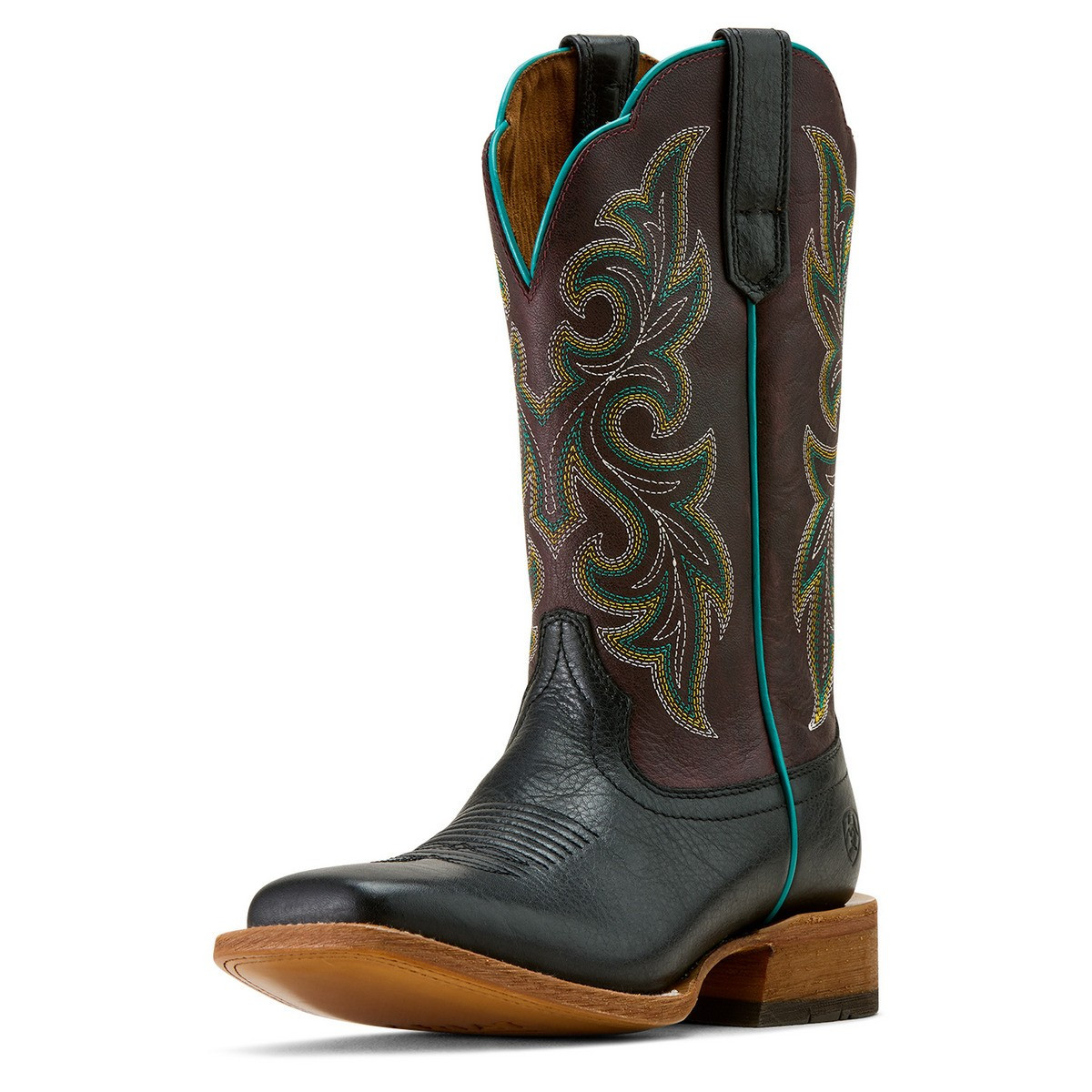 靴 ANDMARY Heart point western boots 37 country-lane-boot-blk.purp-