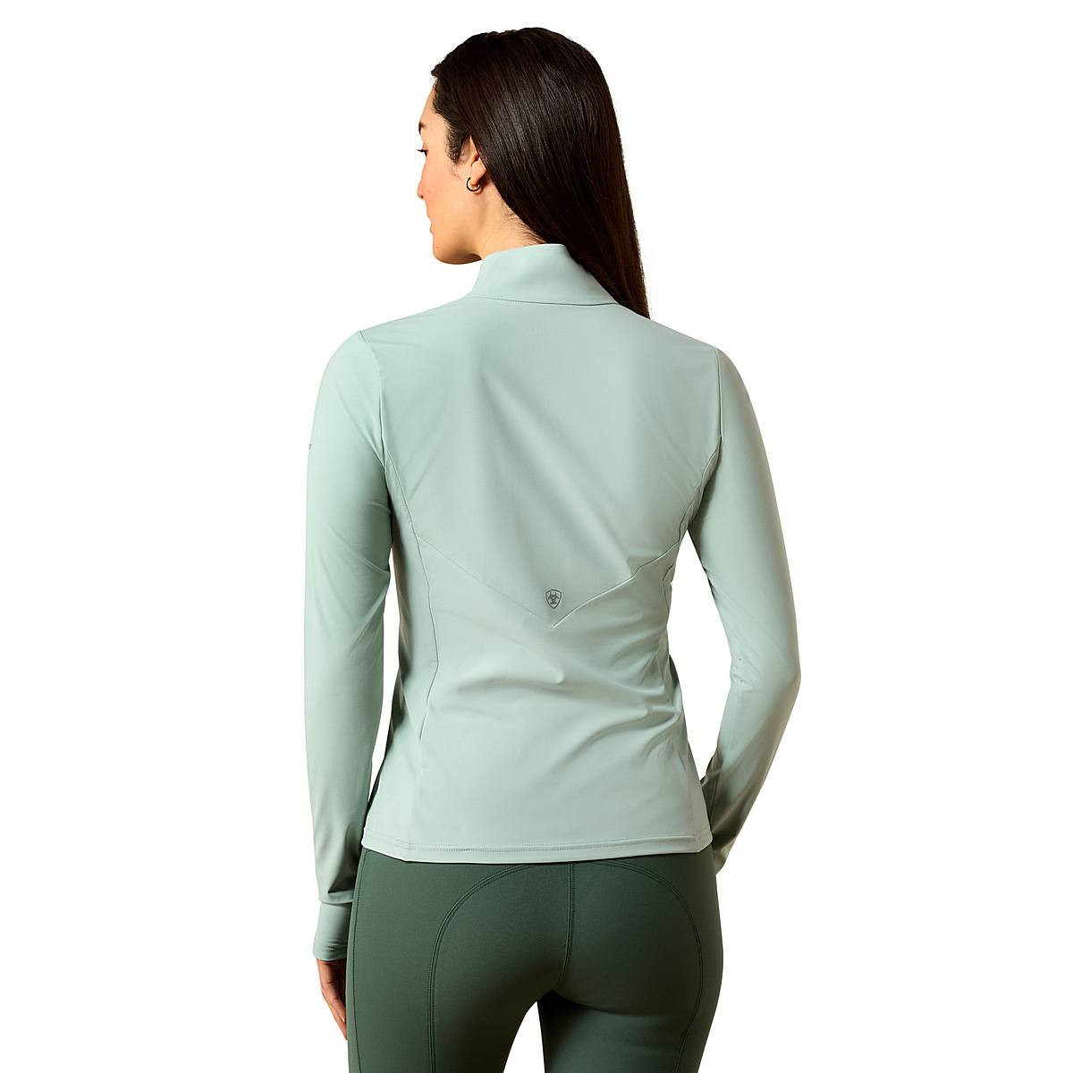 [新品未使用]乗馬 ARIAT ロングスリーブトップス Ariat SolVeil Half Zip Baselayer- Riding Tops