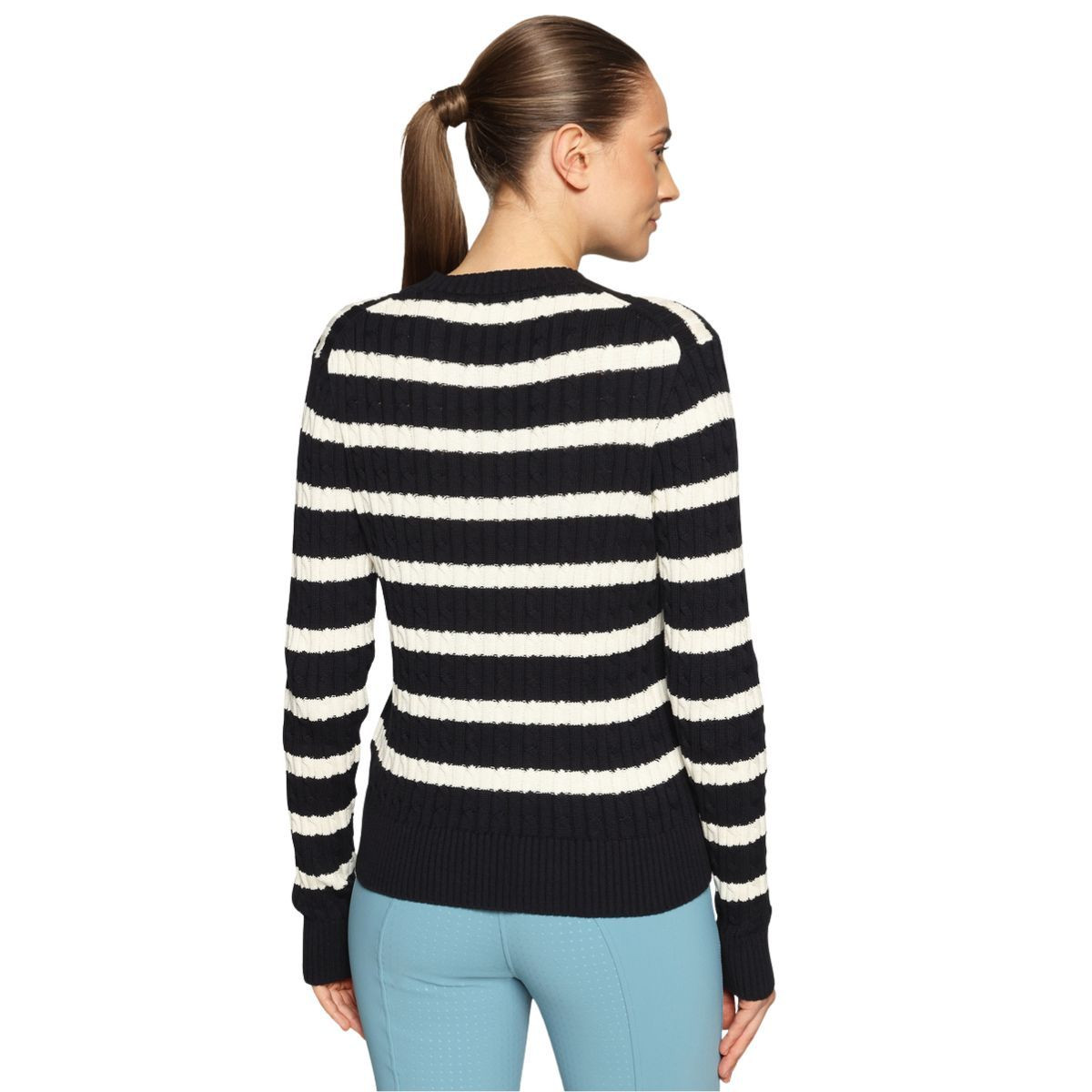 Samshield Lisa Navy/White Cable Knit Sweater