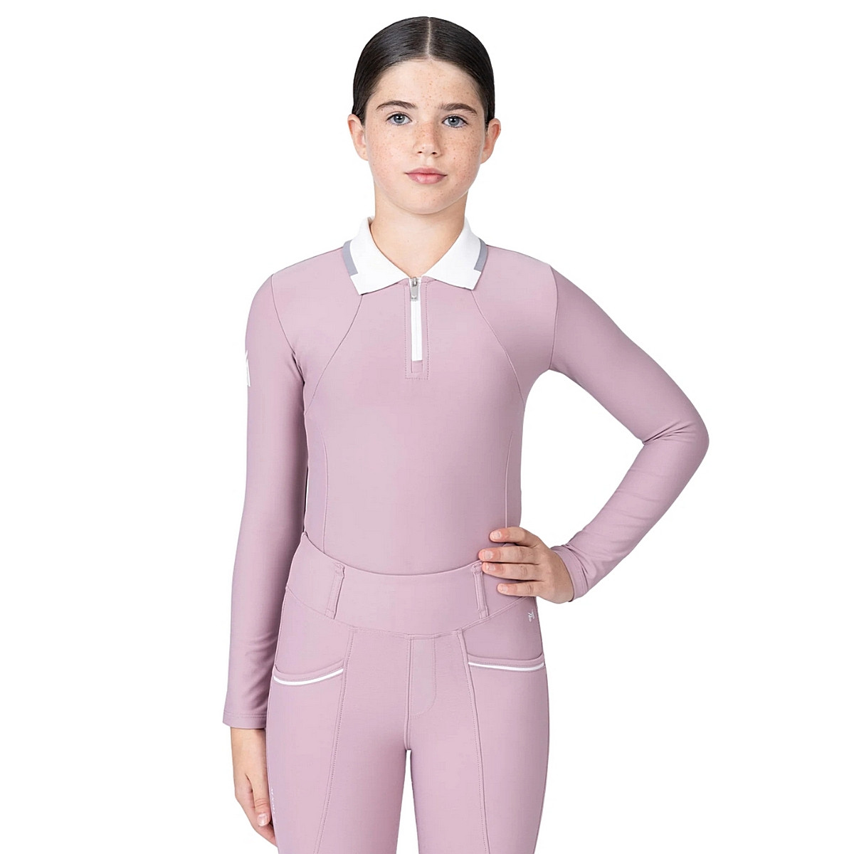 Girls Maximilian YR Concept LS Polo Shirt