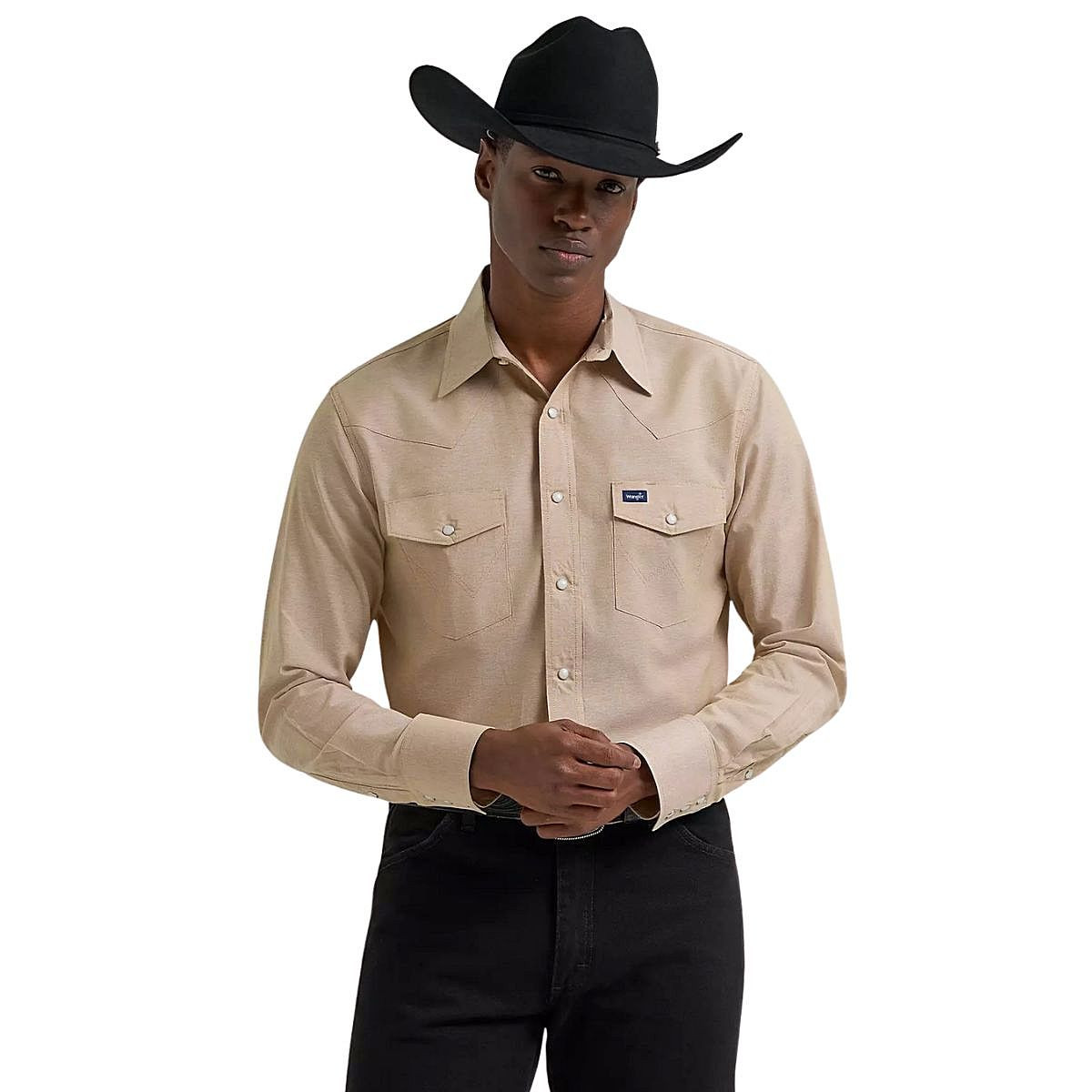 Men's Wrangler Cowboy Cut LS Work Shirt