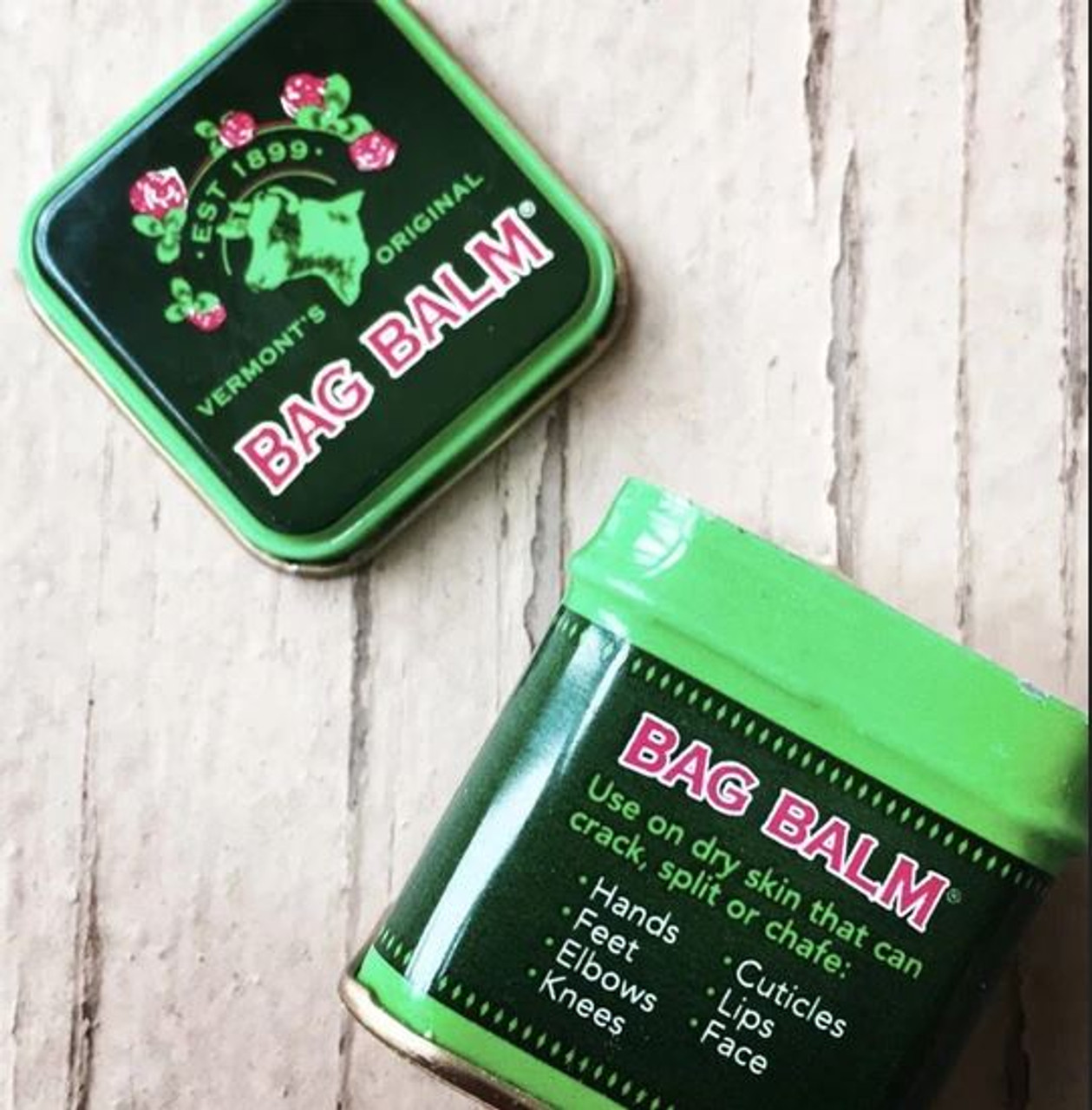 Bag Balm (1 ounce): Used for two years as lip balm/face protectant.  Definitely one of my favorites; repurchased another one this past  Christmas. : r/PanPorn