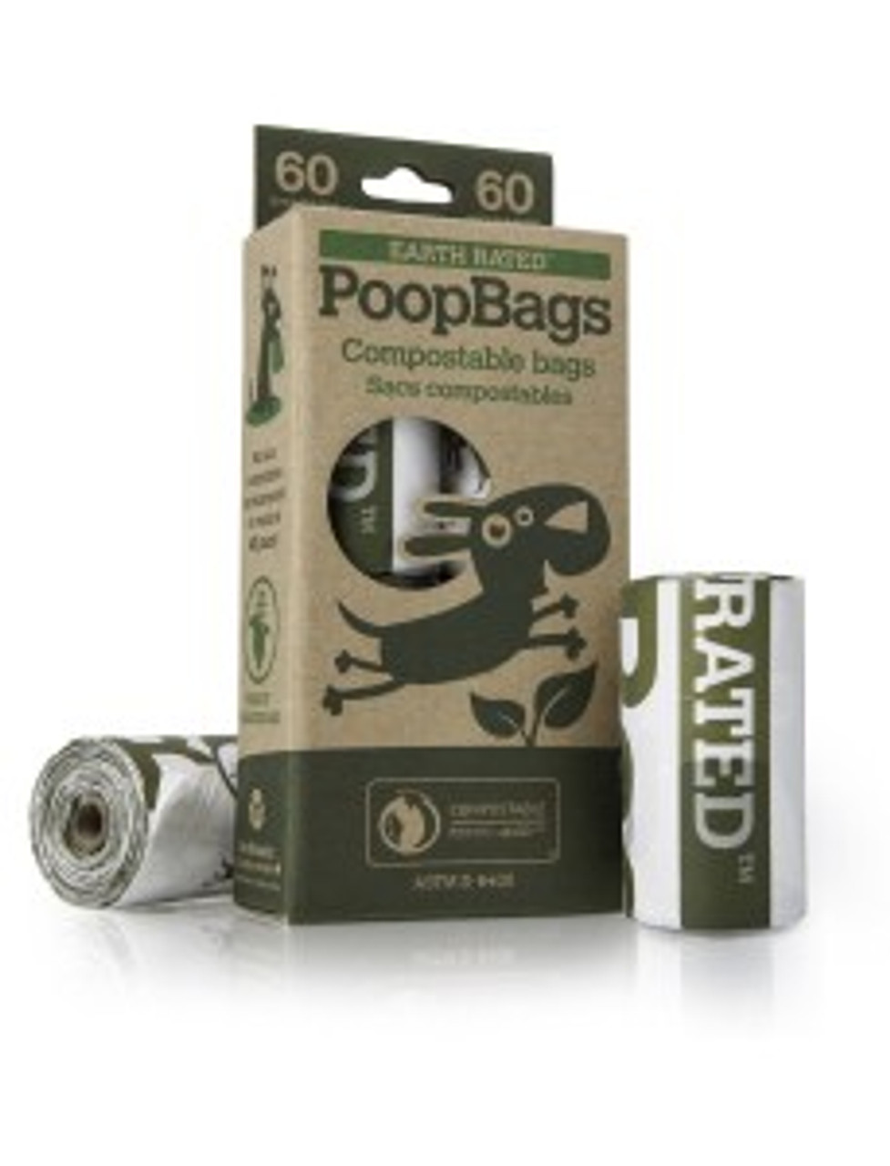 Home Compostable Pet Waste Bags - Rolled Bags - 180 Bags – Doggy Do Good®