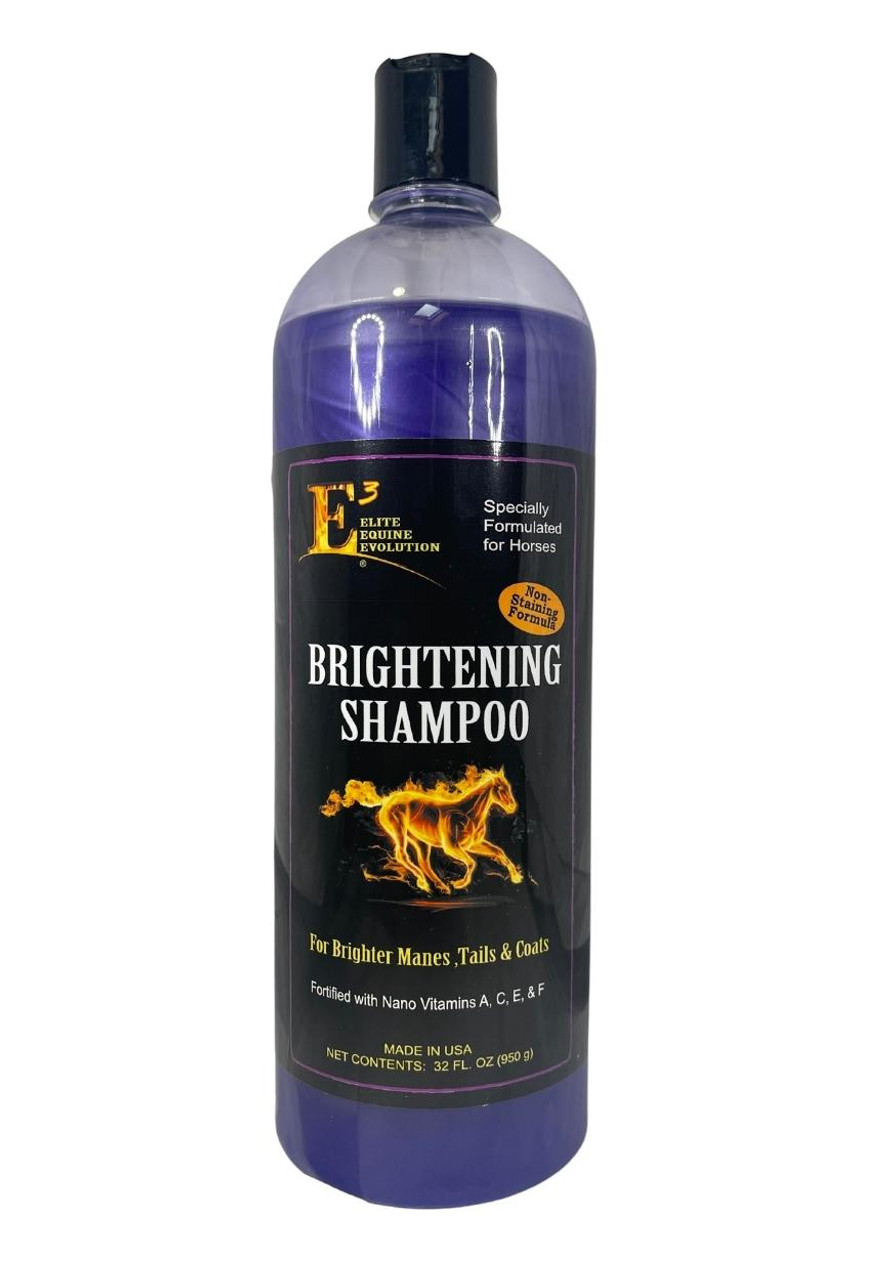 Bagvaskelse fragment Antagonisme E3 Brightening Horse Shampoo- Horse Grooming