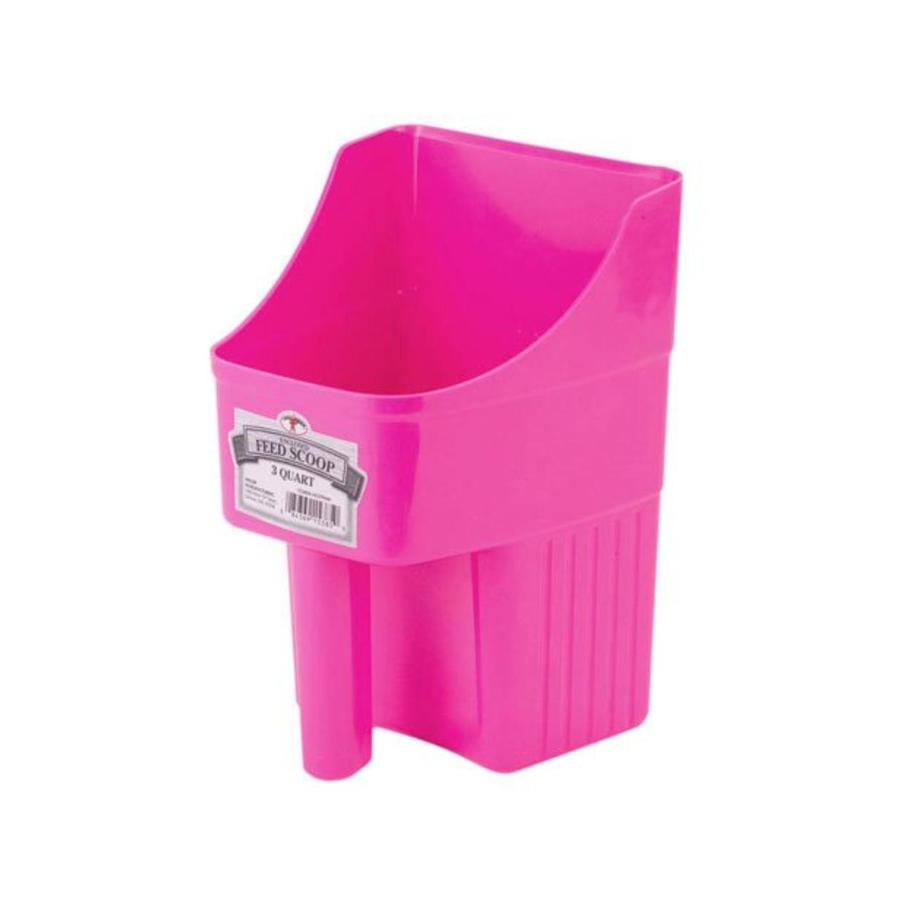 Little Giant 3 Quart Enclosed Feed Scoop Hot Pink