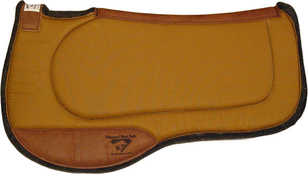 Diamond Wool Endurance Contoured Ranch Pad Saddle Pads