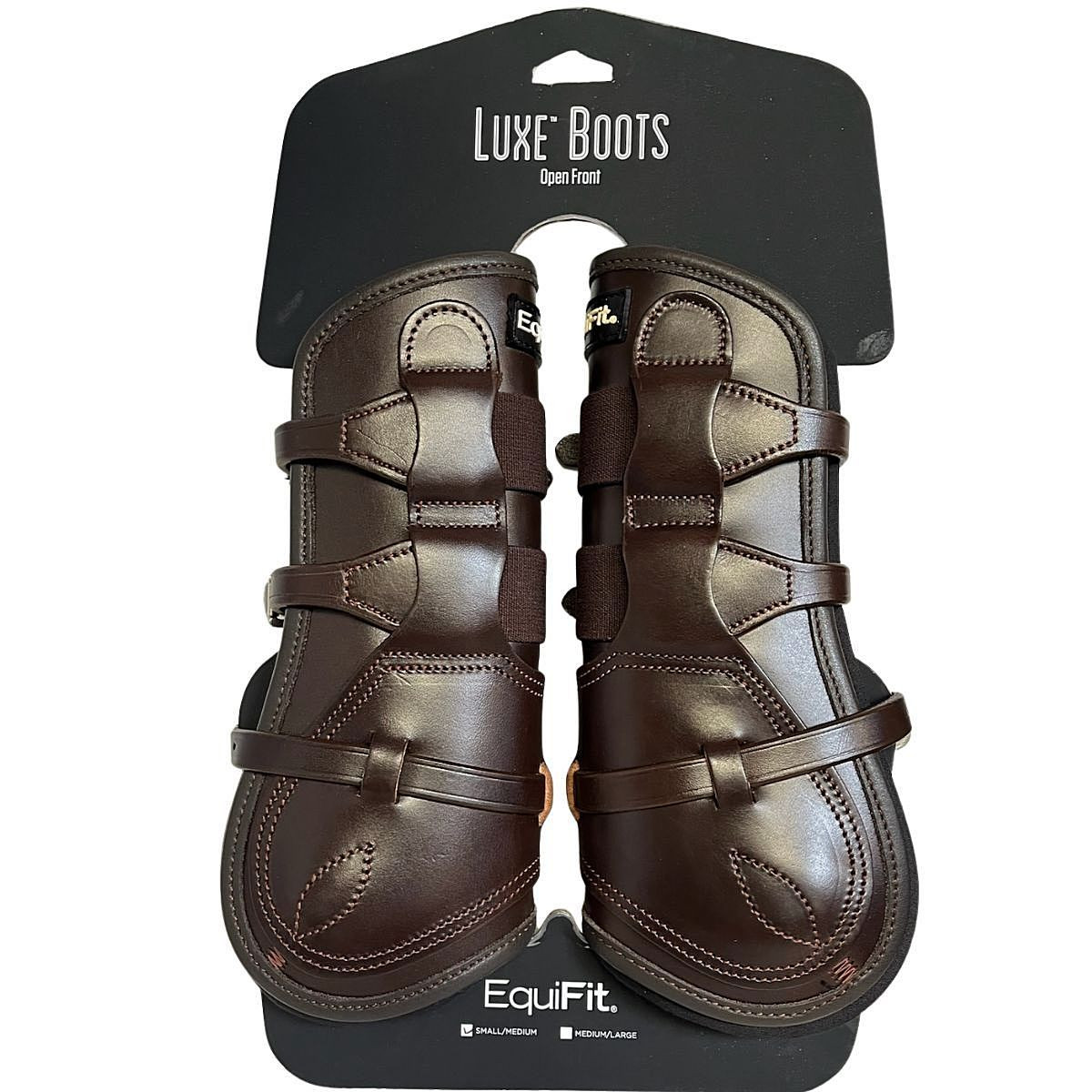 EquiFit Luxe Open Front Boots- Horse Equitation Boots