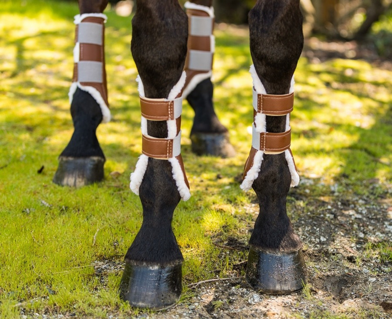 open front boots