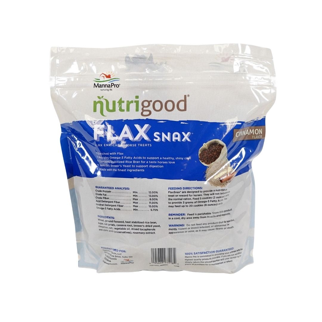 Nutrigood Flax Snax Horse Treats Horse Treats