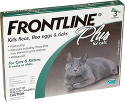 Frontline Plus for Cats- Flea Tick Prevention