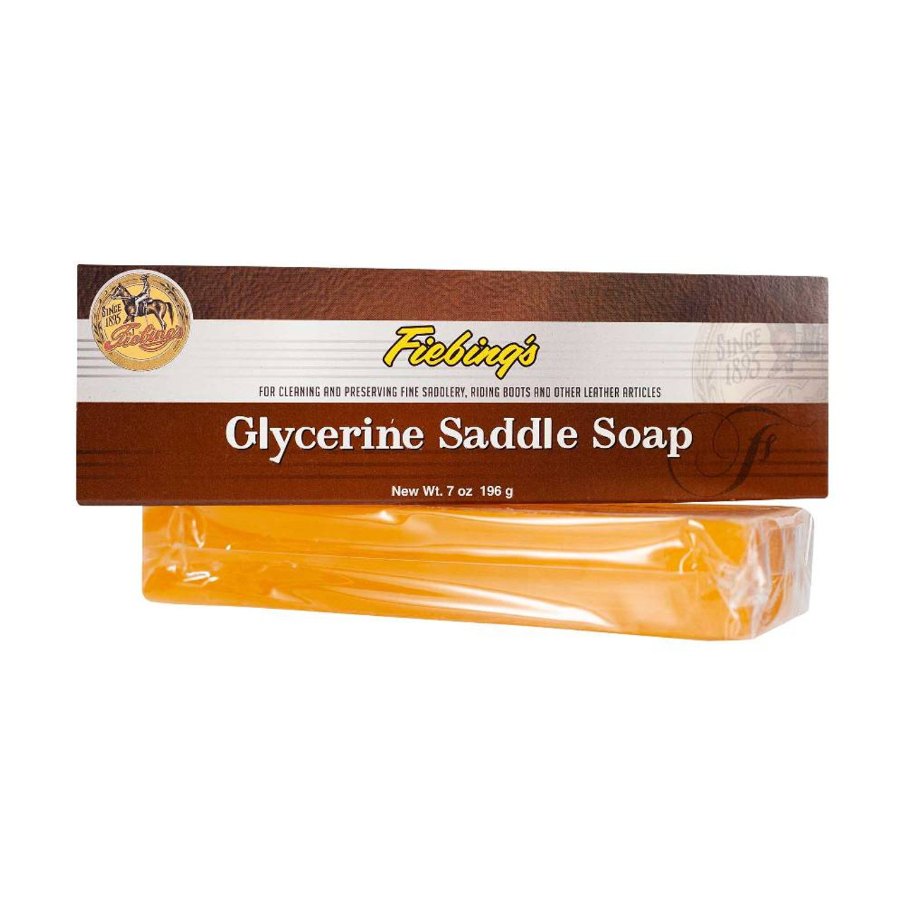 Fiebing's Glycerine Saddle Soap Bar- Leather Care