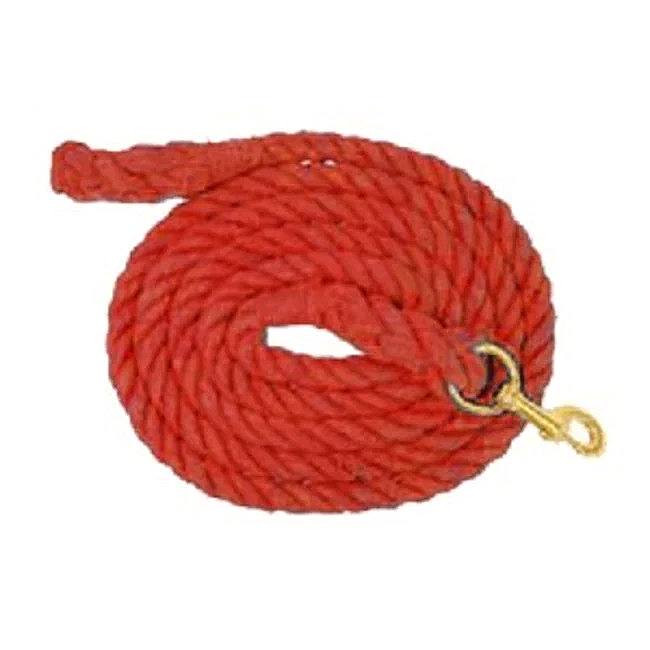 スタジオニコルソン　ROJO WASHED COTTON POLY LEAD Heavy Duty Cotton Lead- Horse Lead Ropes