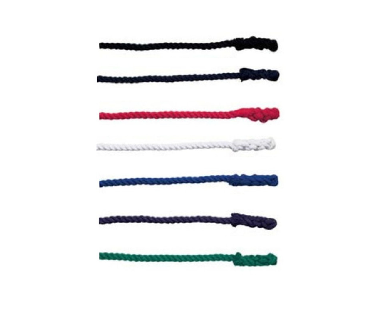 Partrade Horse Lead Cotton 3/4in x10ft Navy