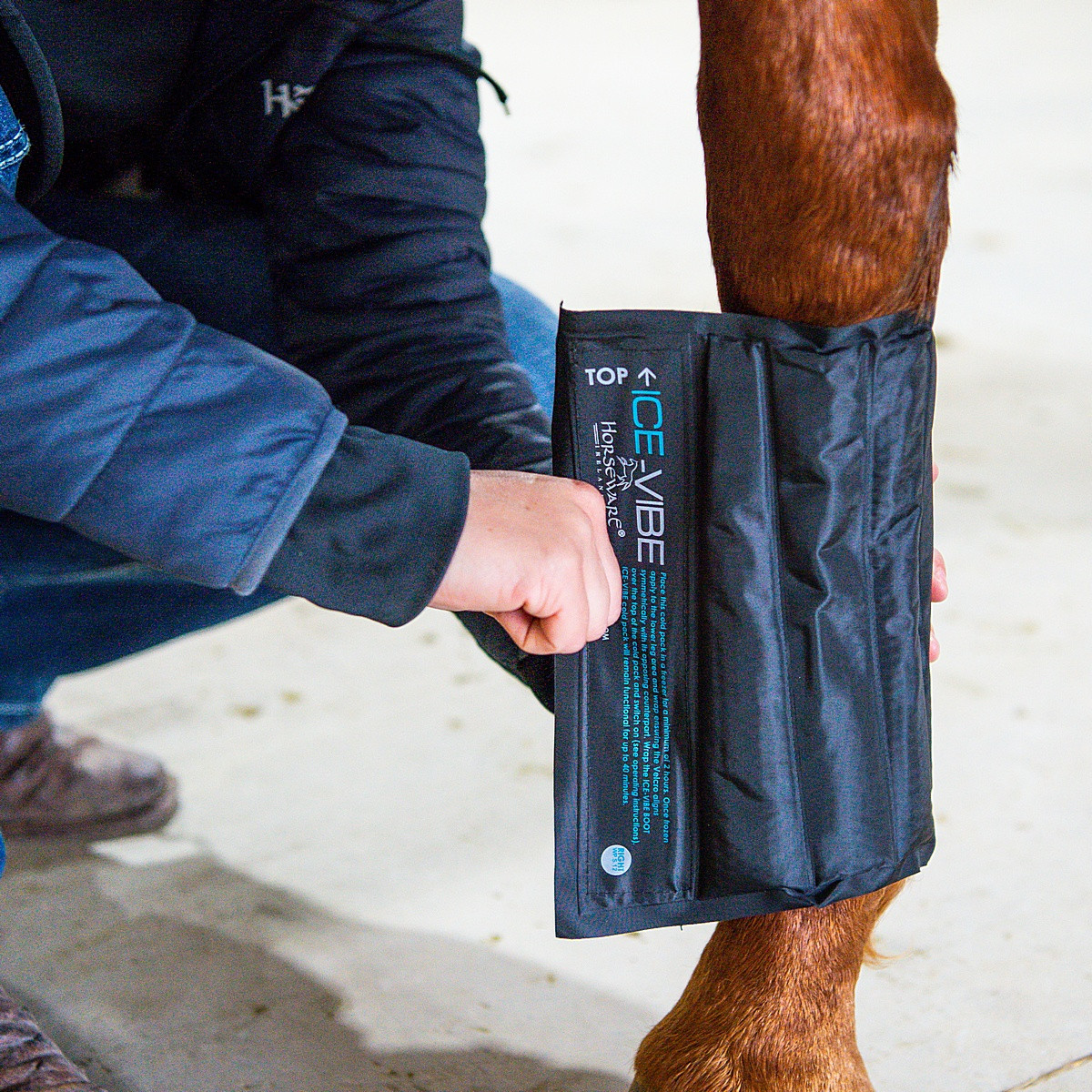 Horseware Ice-Vibe - Bateau (Couverture De Reins) Pour Cheval - Neuf