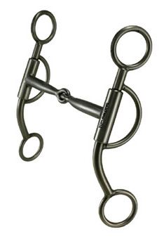 Western Shank Snaffle and Curb Bits