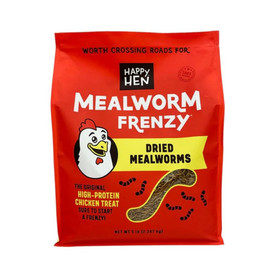 Mealworm Frenzy Dried Mealworms Chicken Treats 5 pounds