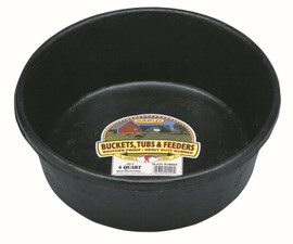 Little Giant Rubber Feed Pan 4 quart