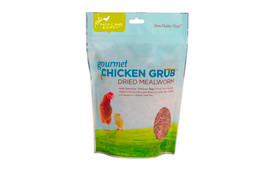 Gourmet Chicken Grub Mealworm Treats 3.5 oz pouch