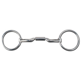 Myler Low Port Comfort Snaffle Dee - English Bits