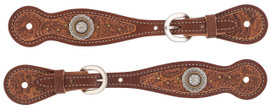 Weaver Barbed Wire Spur Straps- Western Spur Straps