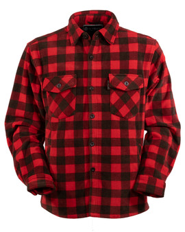 Outback Trading Men's Big Shirt RED front