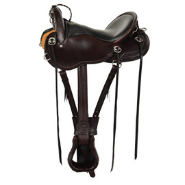 Circle Y Julie Goodnight Cascade Crossover Trail Saddle
left side
