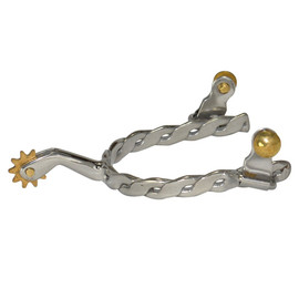 Diamond R Twisted Spur for Ladies, Men, Youth